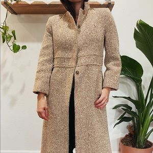 A long trench coat from J Crew
